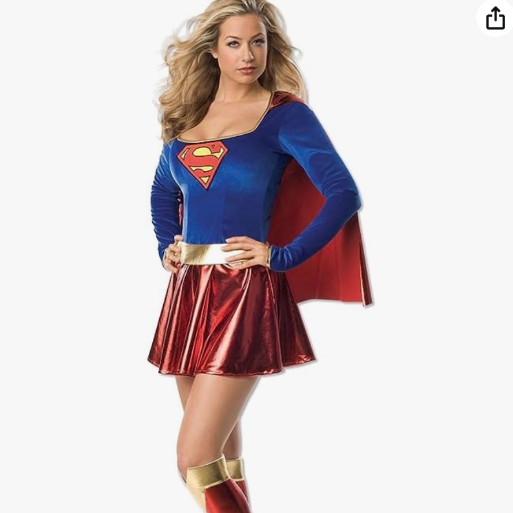 Women's Adult Supergirl Costume